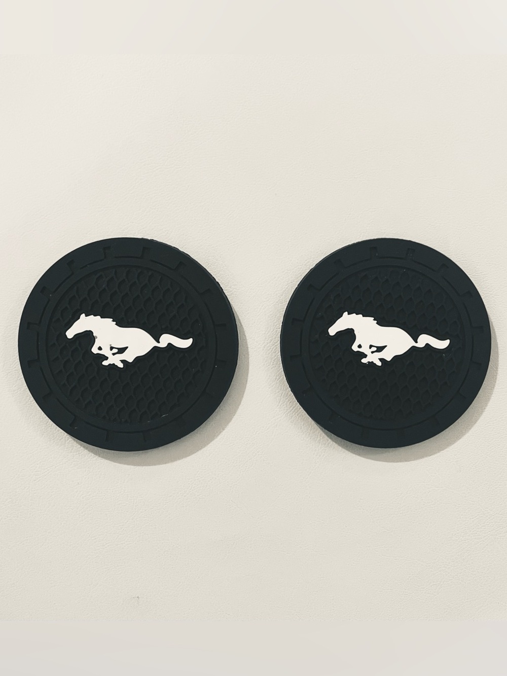 Ford Mustang Car Coaster Pair